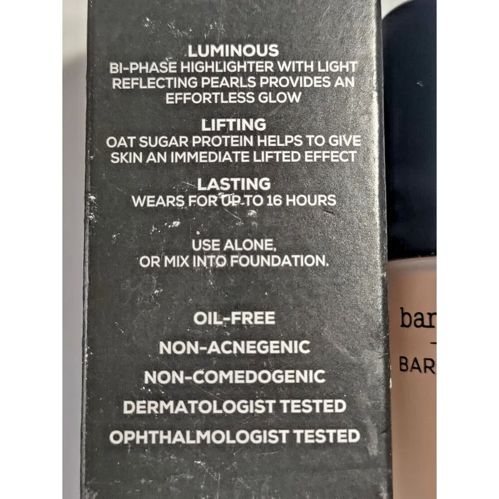 Bareminerals BarePro Glow Liquid Highlighter Fierce Luminous Lifting 16hr BNIB